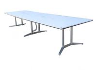 大会議テーブル ( オカムラ ) ホワイト / ラティオ2/0-200000007449-1