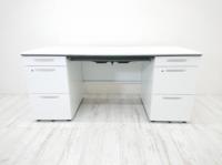 両袖デスク コクヨ IS ホワイト/EC0000DM168KT