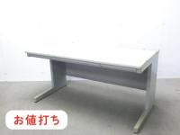 ウチダ / FEED/ ニューグレー / 【中古】 平デスク