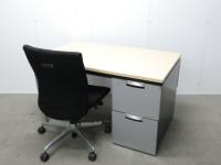 W1200片袖デスク・OAチェア