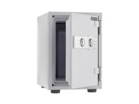 53kg 耐火金庫 タテ型 2キー【 A4用紙収納可能】