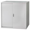 【福岡限定】スチール引き違いキャビネット ホワイト/EC000CB022