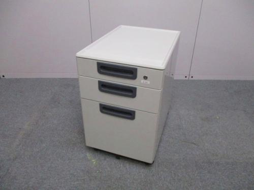 【先行販売】【プラス】 LA 平デスク + 3段ワゴン セット/EC000EV0085