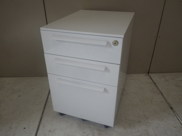 ワゴン3段 その他 ホワイト/0-200000000040-1