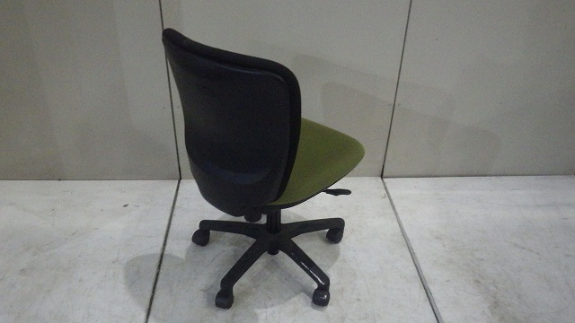 OAチェアー 弘益 肘無 グリーン/0000337-1