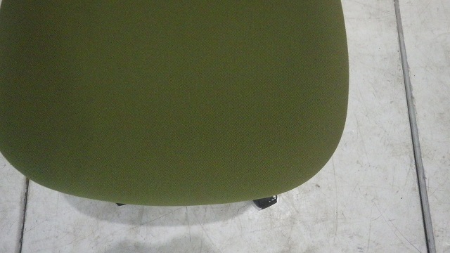 OAチェアー 弘益 肘無 グリーン/0000337-1