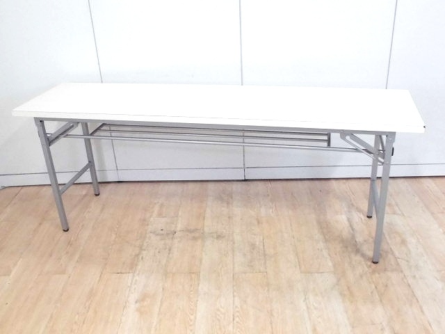 折り畳みテーブル その他 アイボリー/0-200000000446-1