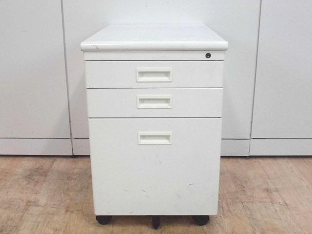 3段ワゴン その他 ホワイト/0-200000000455-1