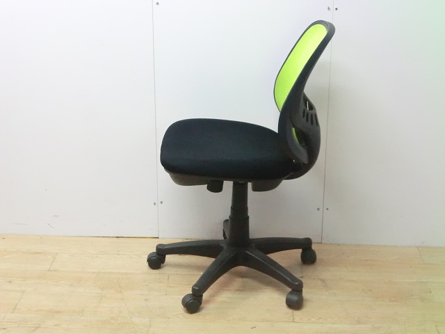 OAチェア肘無 その他 ライトグリーン/ 0000976-1