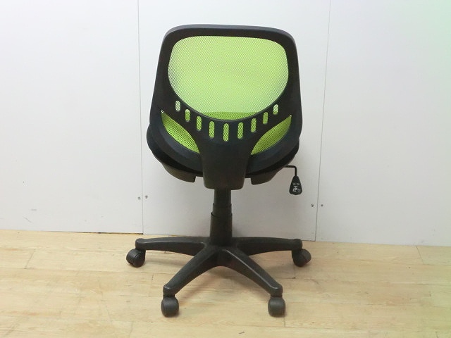 OAチェア肘無 その他 ライトグリーン/ 0000976-1