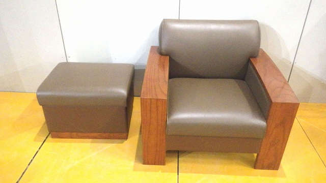 応接セット ウチダ ブラウン/0001272-1