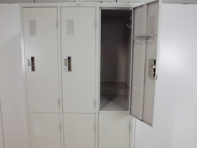 6人用ロッカー ナイキ ニューグレー/0002001-1