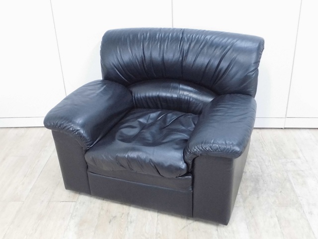 応接4点セット イトーキ ブラック/0002122-1