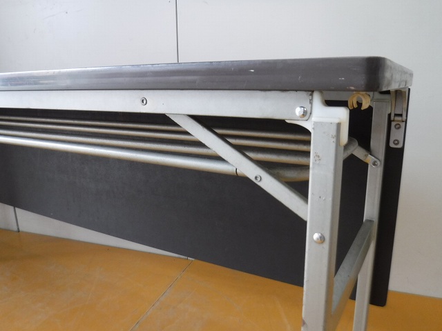 折りたたみテーブル イトーキ 木目調/0-200000002310-1