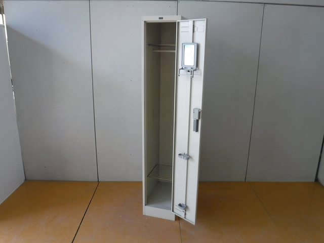 1人用ロッカー ウチダ アイボリー/0002453-1