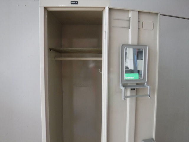 1人用ロッカー ウチダ アイボリー/0002453-1