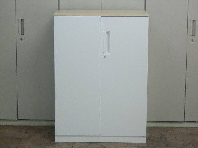 両開きキャビネット コクヨ エディア ホワイト/0002974-1