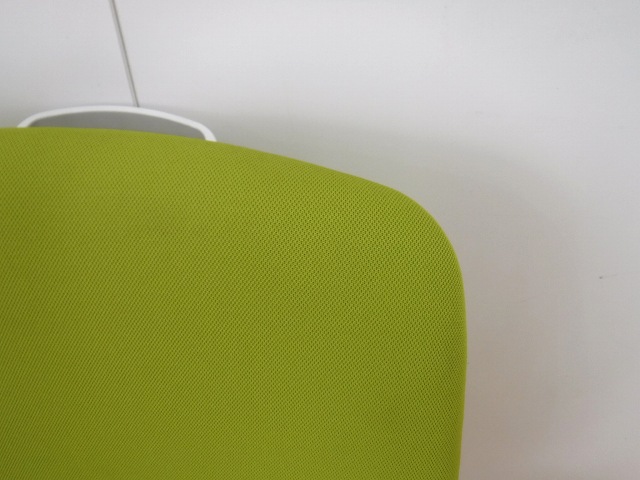 OAチェア 肘無し コクヨ ライトグリーン/0003069-1