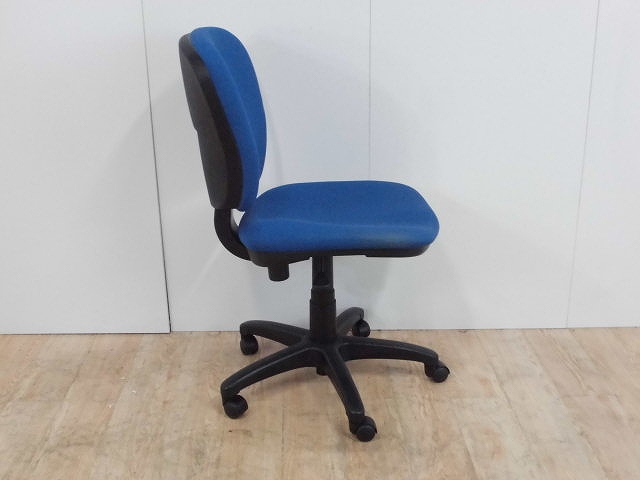 OAチェア肘無 その他 ブルー/ 0003124-1