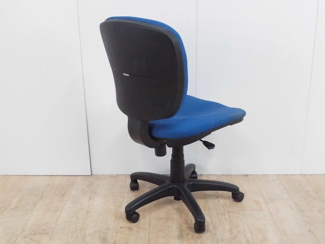 OAチェア肘無 その他 ブルー/ 0003124-1