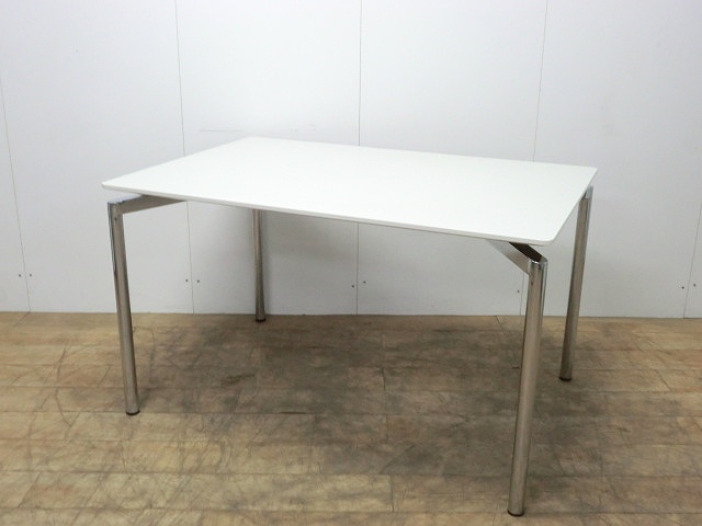 会議テーブル ウチダ ホワイト/0-200000003158-1