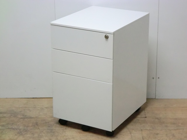 ワゴン3段 その他 ホワイト/0-200000003401-1