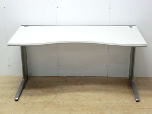 OAデスク オカムラ ホワイト/0003679-1