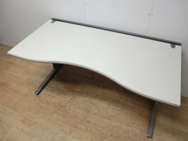 OAデスク オカムラ ホワイト/0003679-1