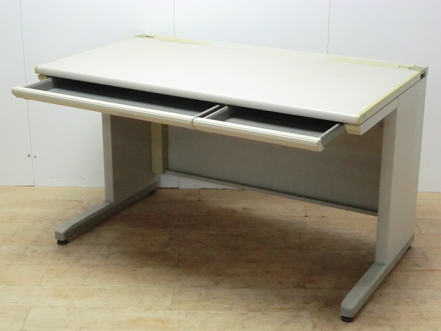 平デスク コクヨ ニューグレー/0003685-4