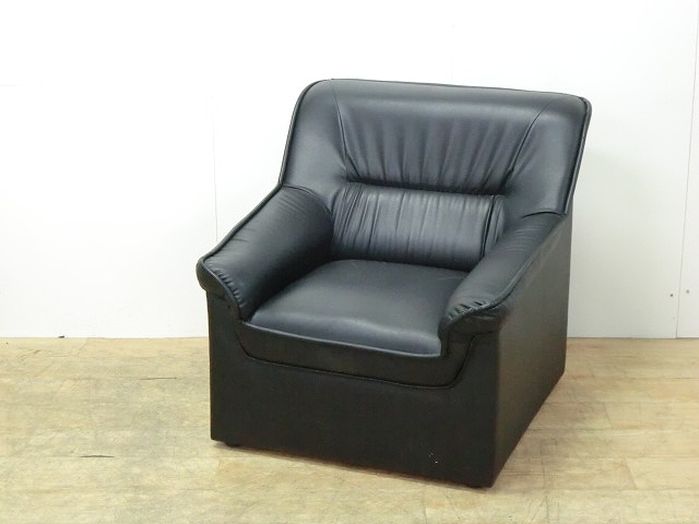 応接4点セット アイコ ブラック/0003828-1