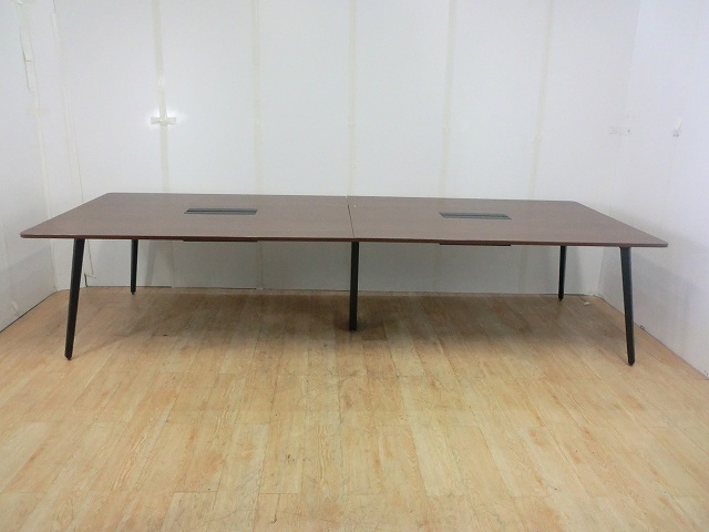 大会議テーブル ウチダ ダークブラウン/0-200000003866-1