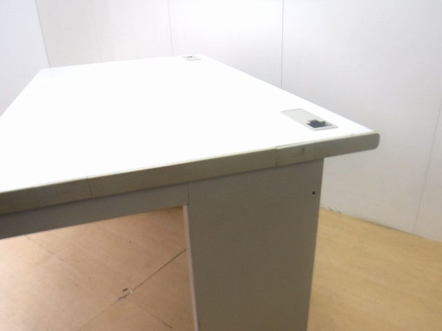 平デスク ウチダ ニューグレー/0004024-1