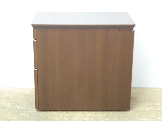 脇机 オカムラ 木目調/ 0004125-1