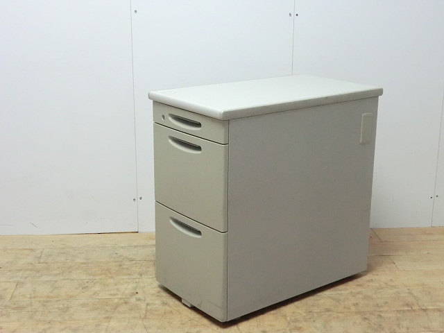 3段脇机 ( オカムラ ) ニューグレー / SD/ 0004170-1