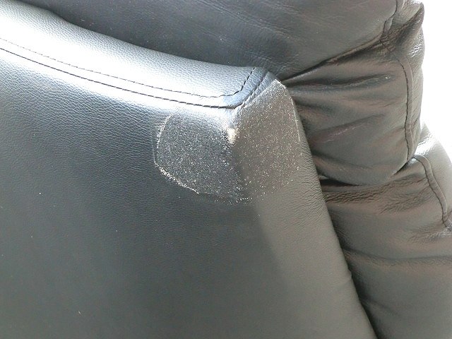 応接ソファー3人用 その他 ブラック/0004324-1