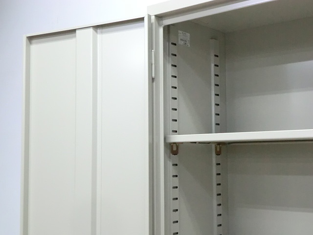両開きキャビネット 東洋事務器工業 ニューグレー/0004339-1