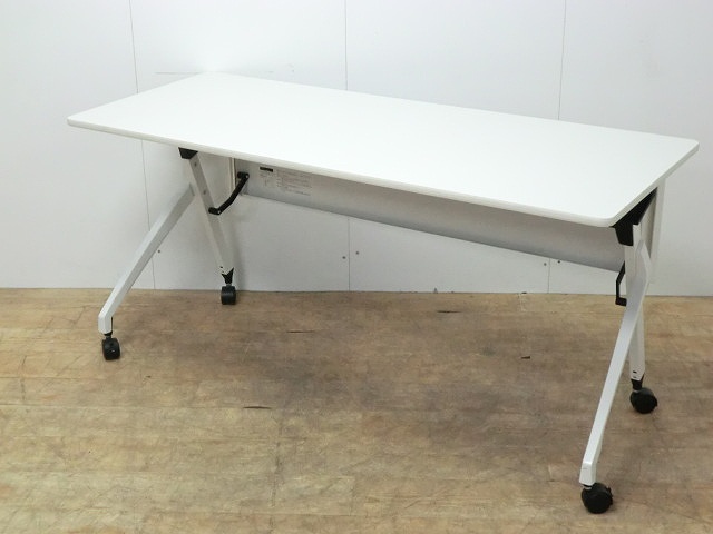 フォールディングテーブル イトーキ ホワイト/0-200000004589-1