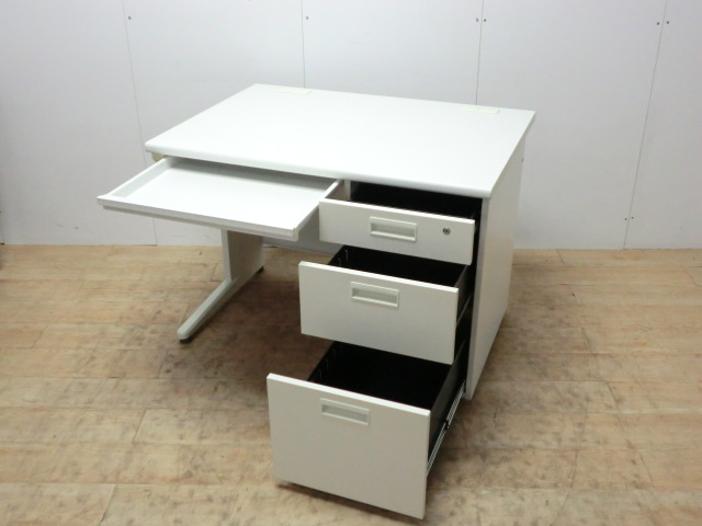 片袖デスク その他 ホワイト/0004824-1