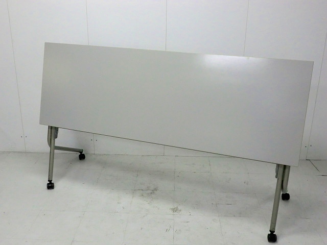 オカムラ / ネスティア/ ニューグレー /フォールディングテーブル