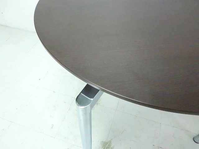 丸テーブル ウチダ 木目調/0-200000005759-1