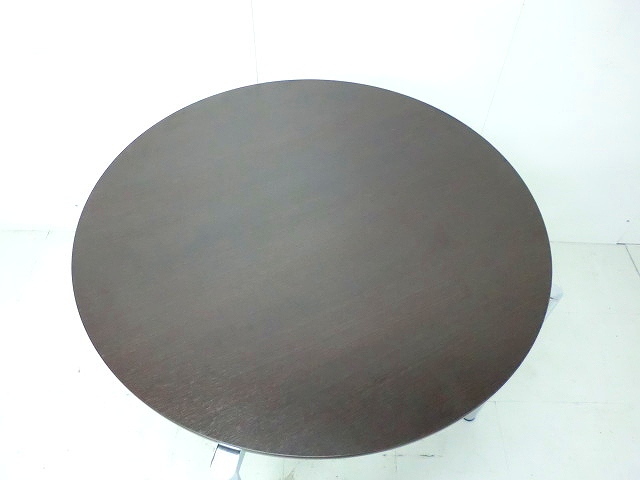 丸テーブル ウチダ 木目調/0-200000005759-1