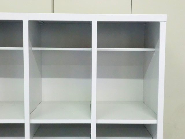 シューズロッカー16人用 豊国工業 ニューグレー/0005968-1