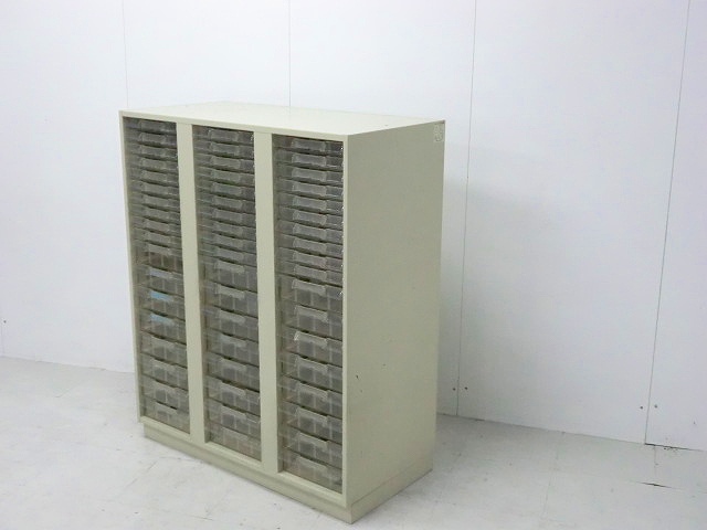 クリアケースキャビネット ライオン ニューグレー/0006332-1