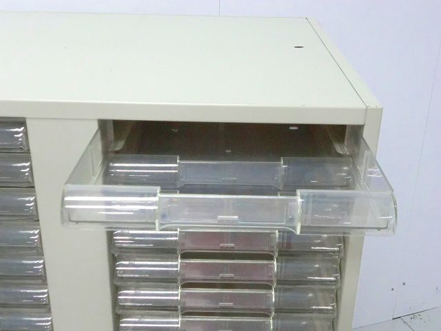 クリアケースキャビネット ライオン ニューグレー/0006332-1