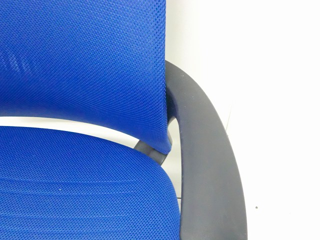 M4 チェア ( コクヨ ) ブルー / 肘有/ 0006515-1