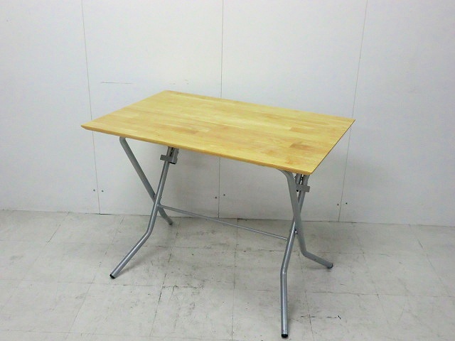 折り畳みテーブル (その他) / 木目調 // 0006587-1