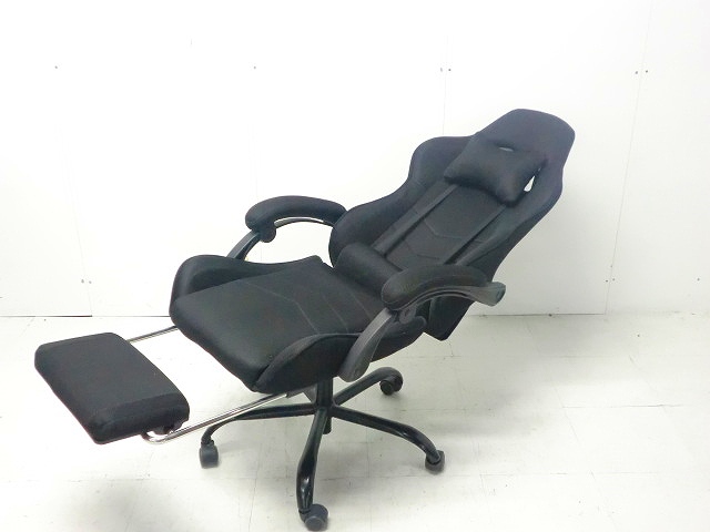 ゲーミングチェア ( その他 ) ブラック / 肘有/0006737-1