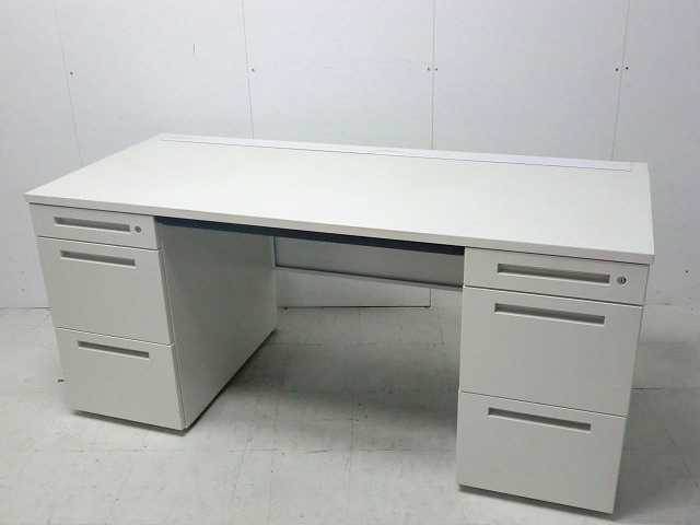CZR ( イトーキ ) ホワイト / 両袖デスク/0006954-1