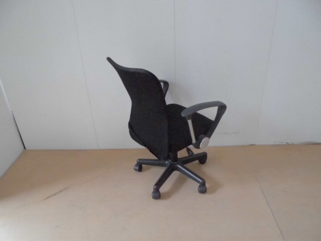 OAチェア肘有(その他)ブラック//0007430-4