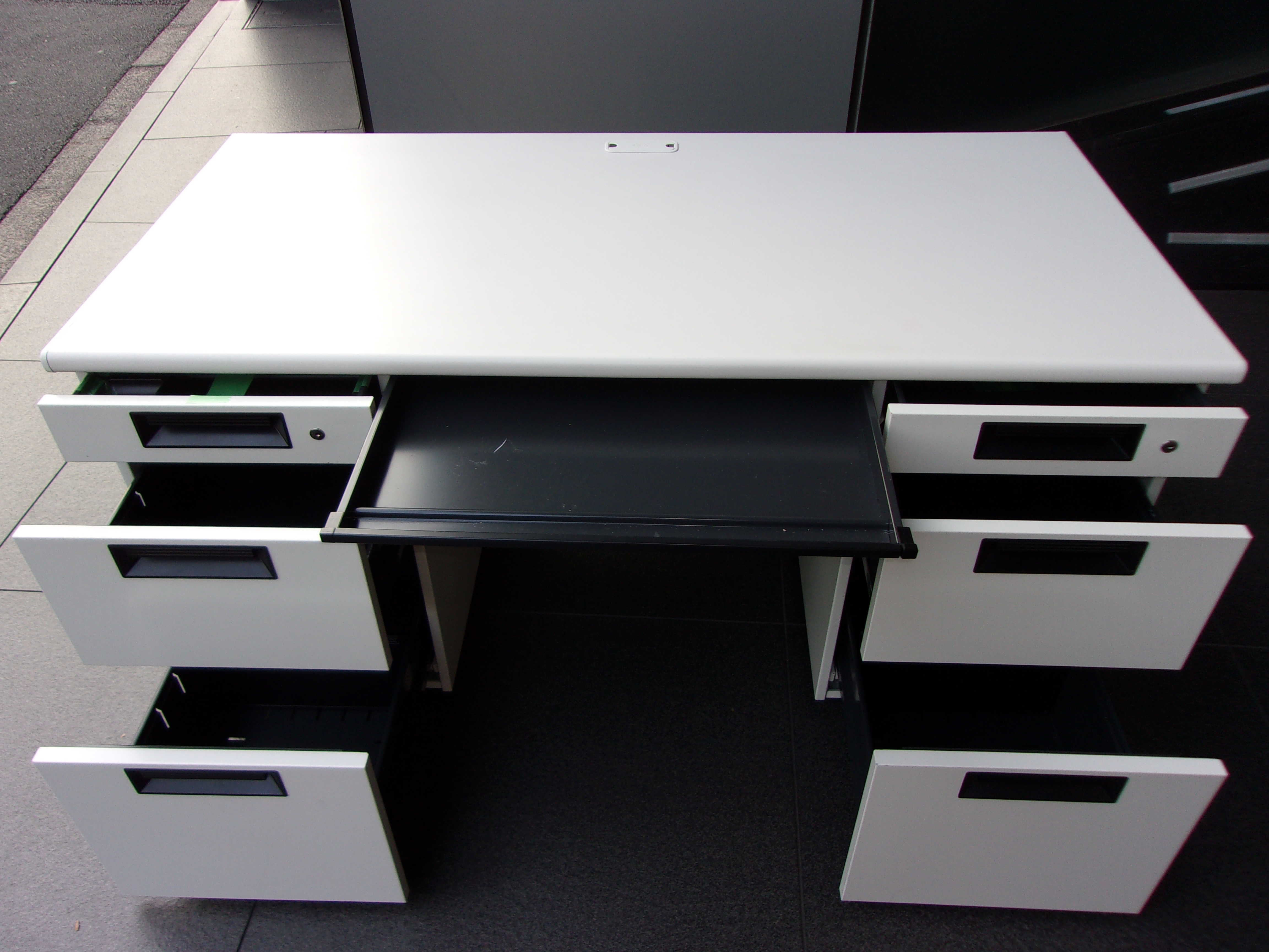 両袖デスク(プラス)/ホワイト/0007454-1